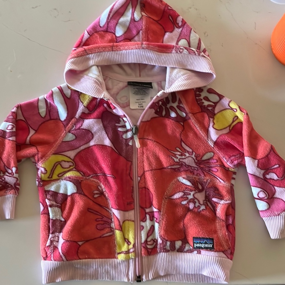 Patagonia Terry pullover Hawaiian print 🌺